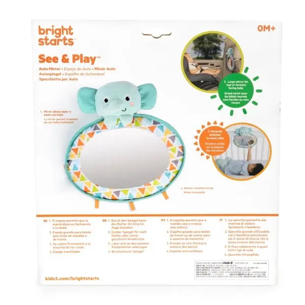 Bright Starts See & Play Auto Mirror