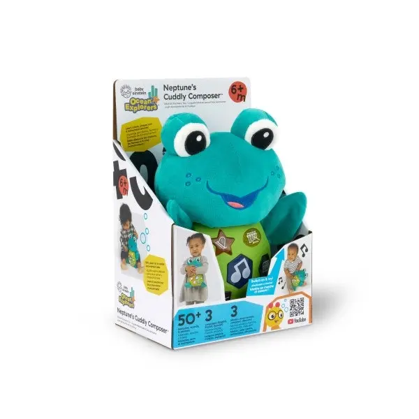 Baby Einstein Neptune's Cuddly Composer Musical Discovery Toy