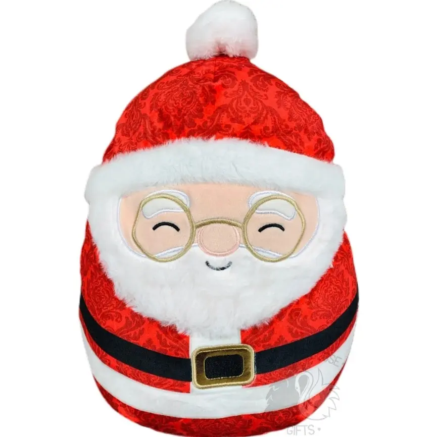 Squishmallows 4-inch Santa Christmas Plush Ornament