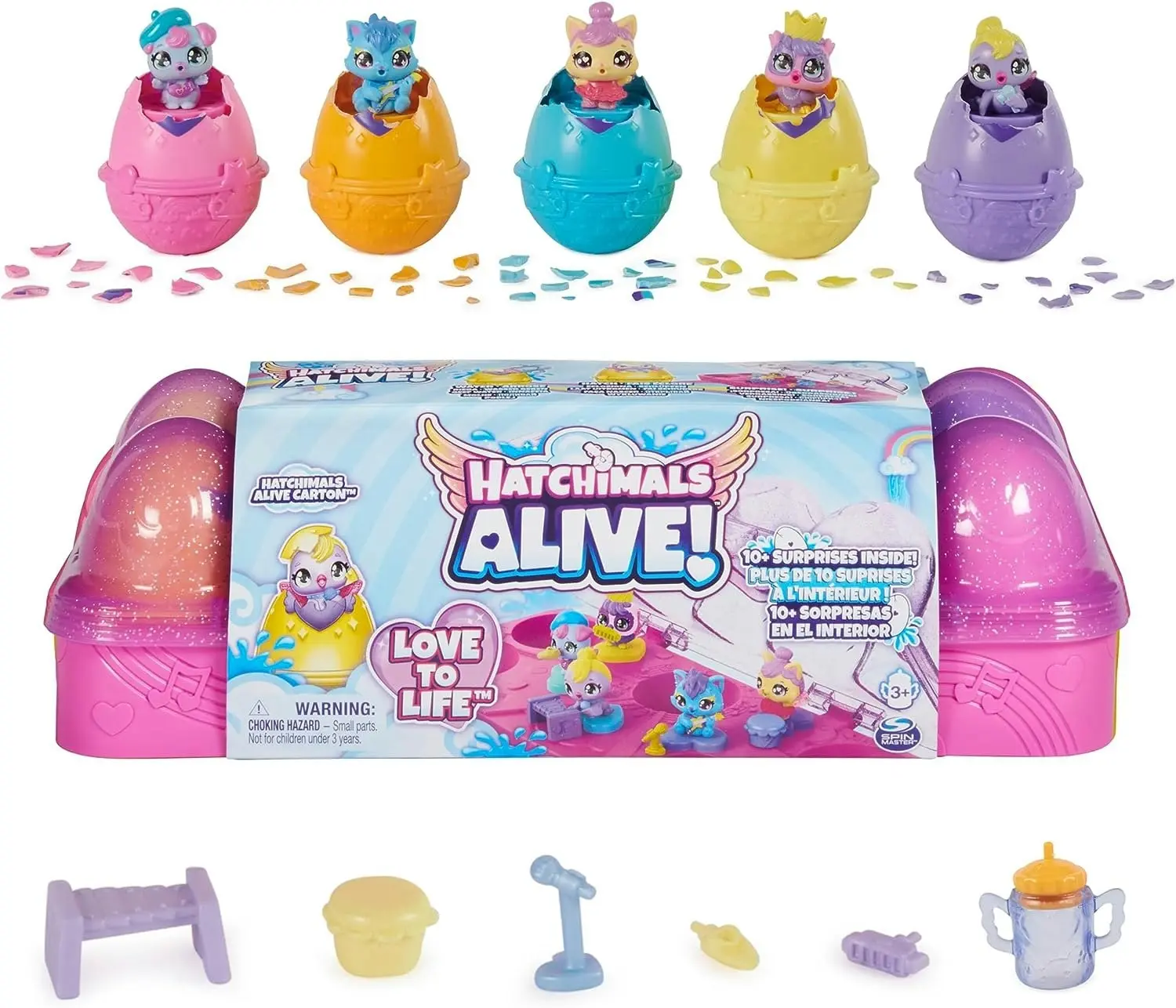 Hatchimals Alive, Egg Carton