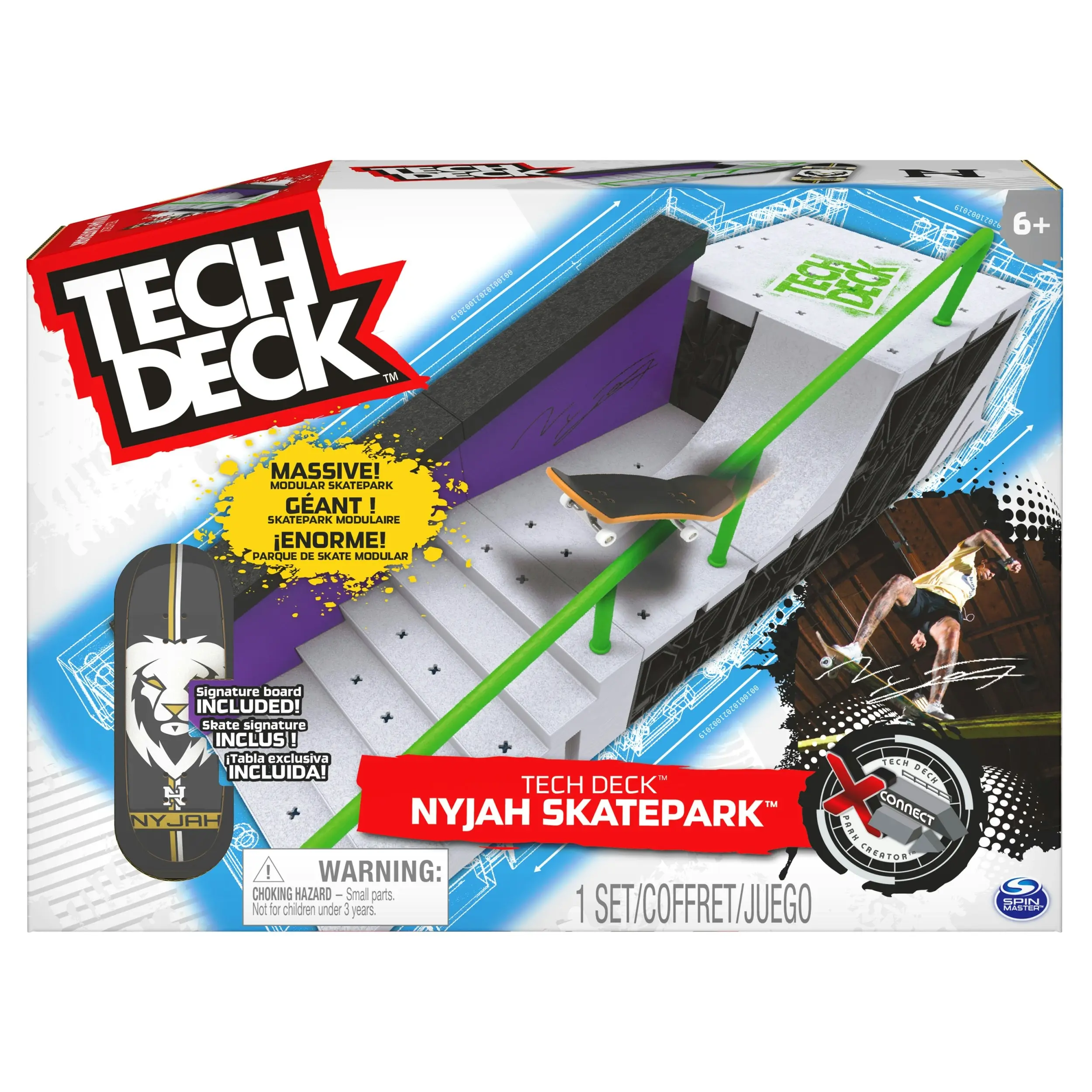 Tech Deck Nyjah Huston Playset