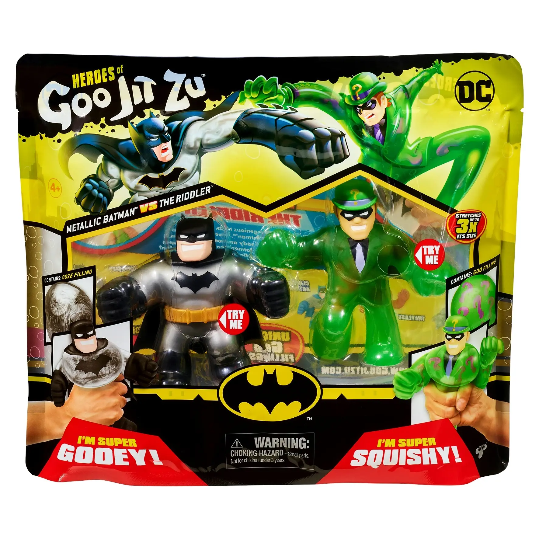 Heroes Of Goo Jit Zu Licensed DC Versus Pack S2