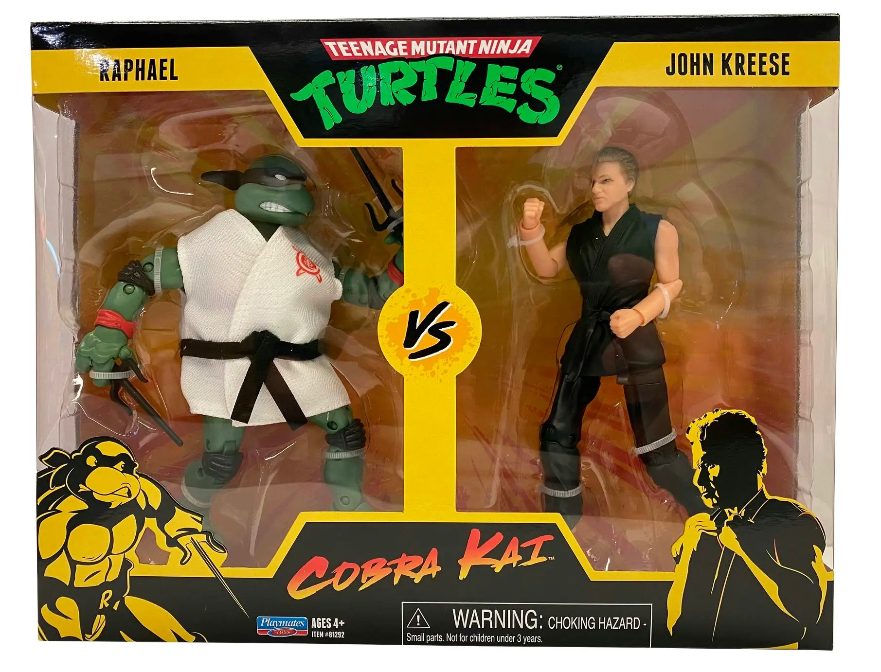 TMNT VS Cobra Kai 2-Pack 6" Figure Raph Vs John Kreese