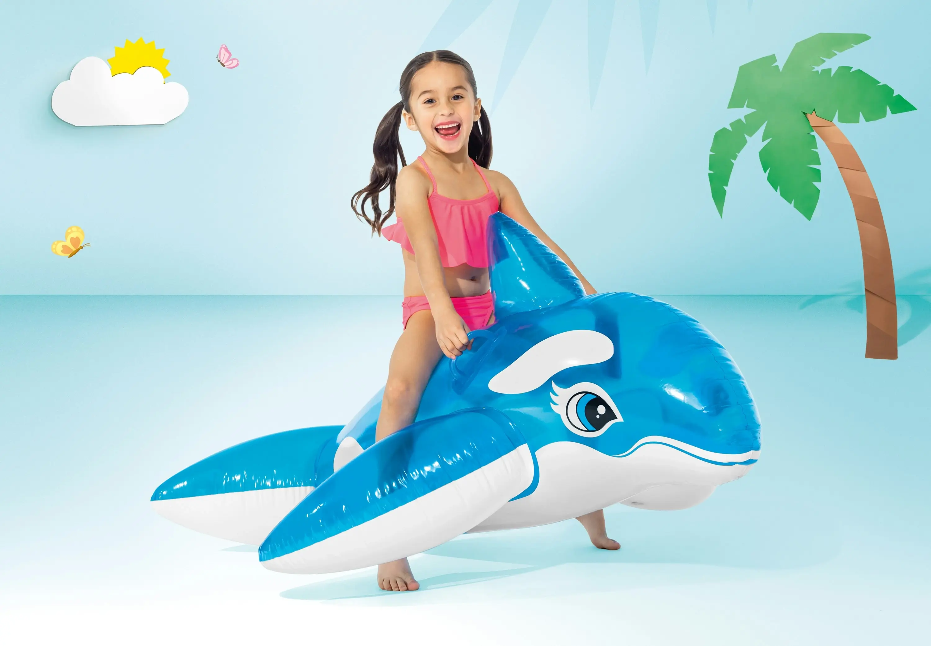 Intex Lil'' Whale Ride-On