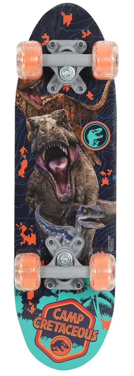 Jurassic World 21" Skateboard- Camp Cretaceous