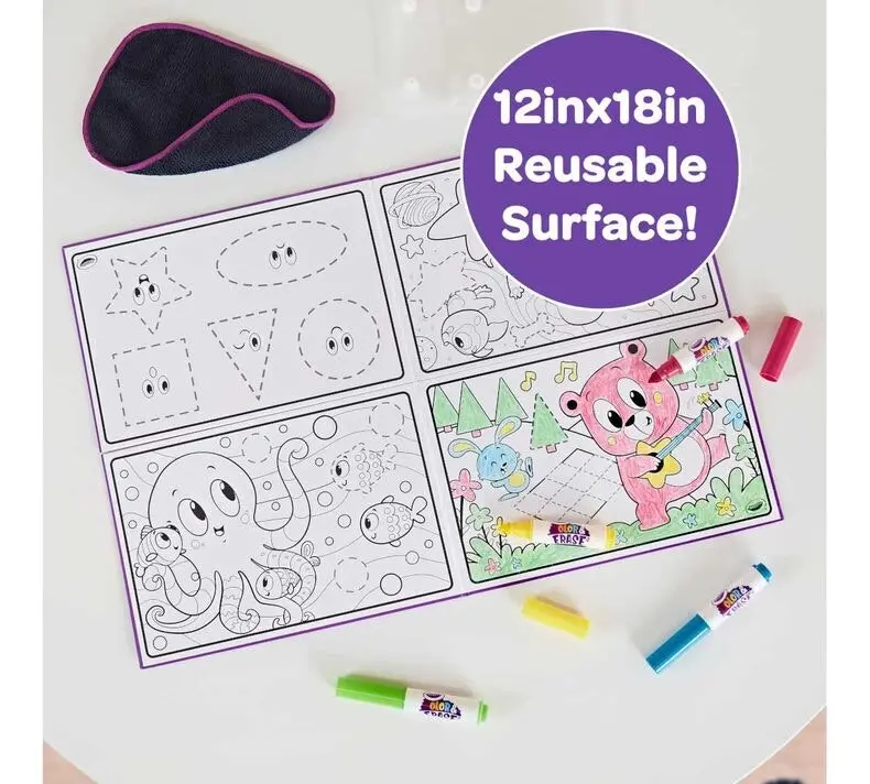 Crayola Colour & Erase Reusable Activity Board