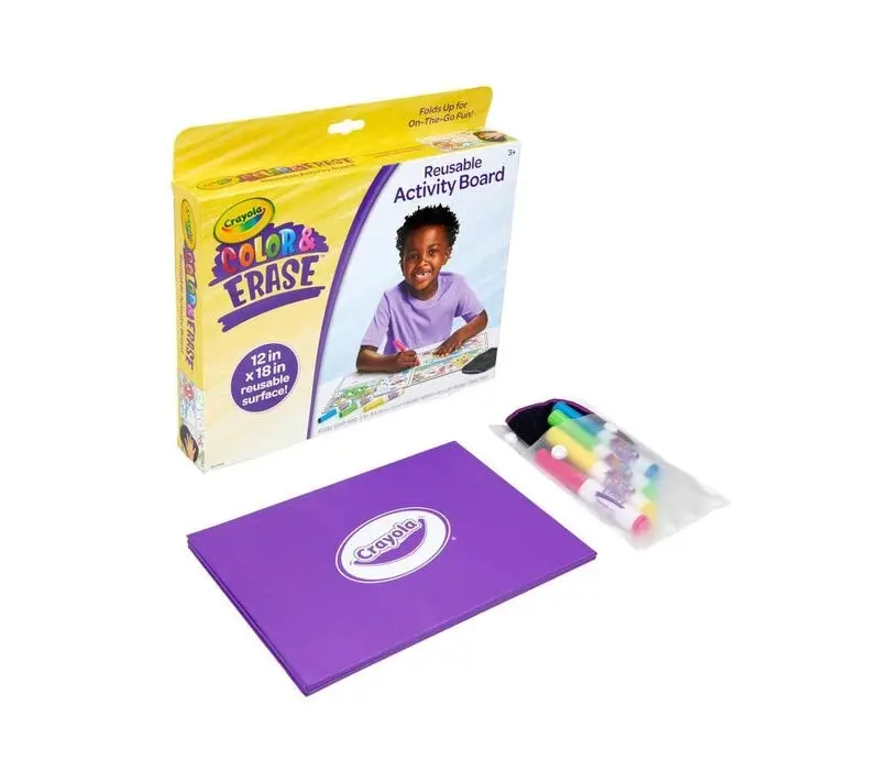 Crayola Colour & Erase Reusable Activity Board