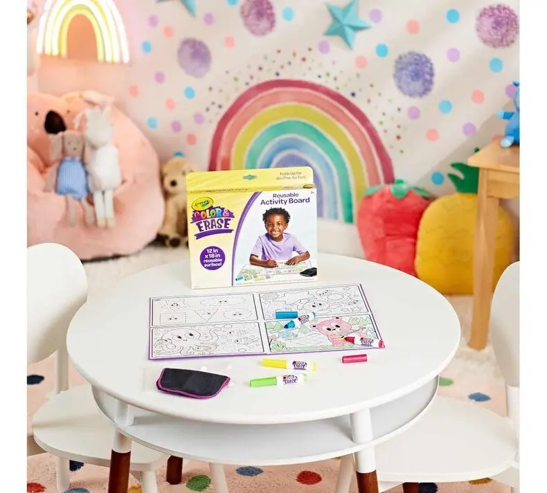 Crayola Colour & Erase Reusable Activity Board