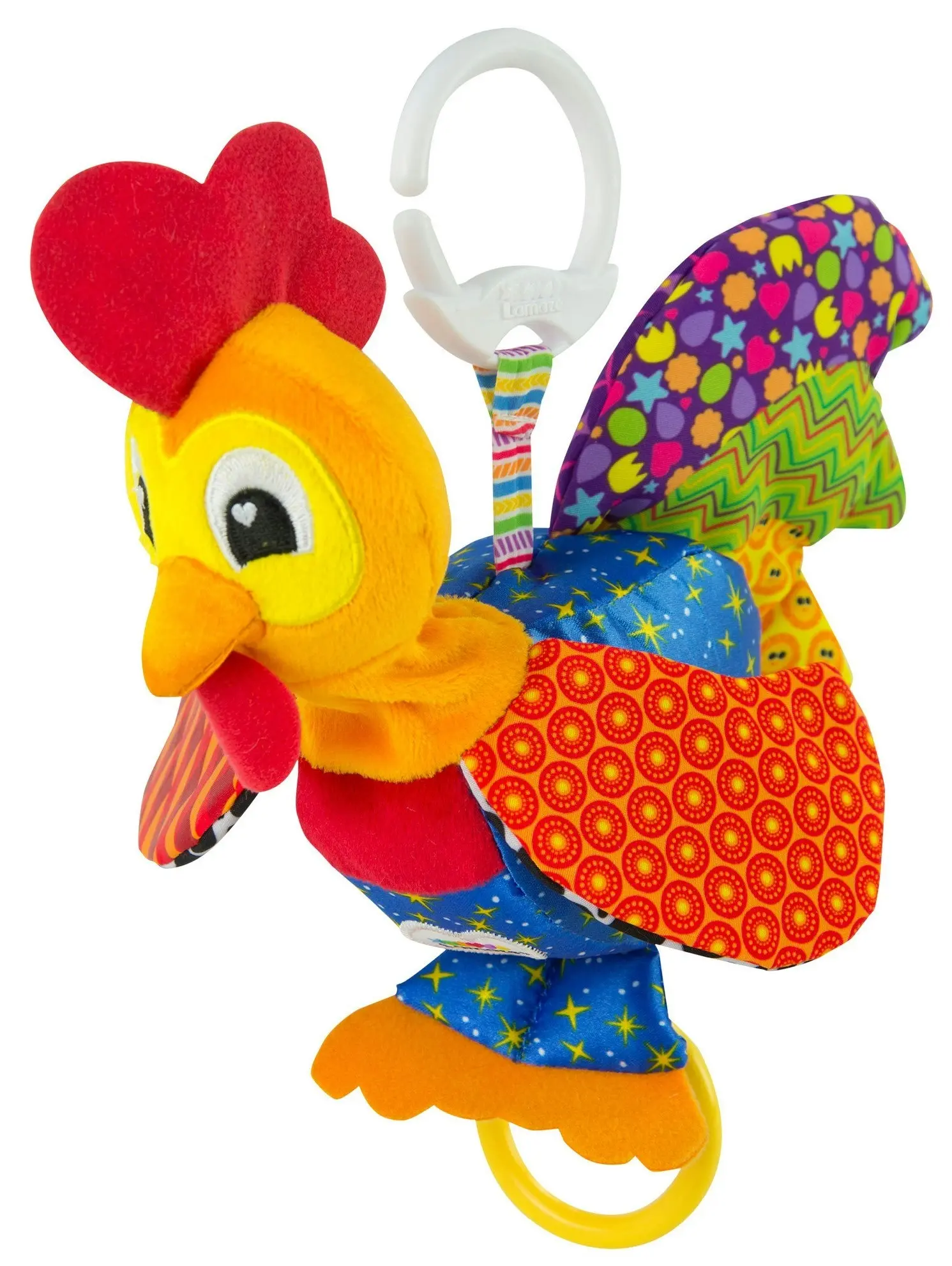 Lamaze Clip & Go Barnyard Bob plush