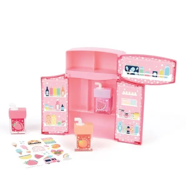 Mini Fridge Lip Gloss Set