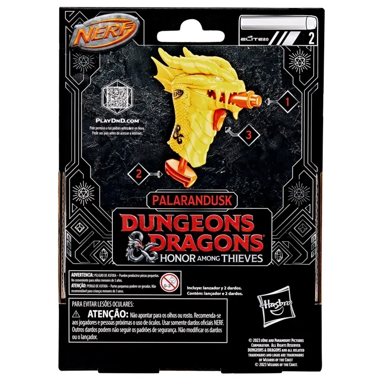 Nerf MicroShots Dungeons & Dragons Palarandusk Blaster