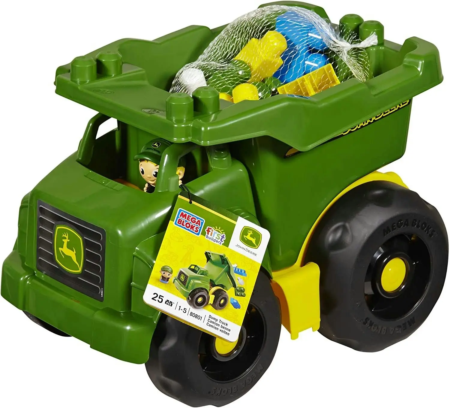 Mega Bloks John Deere Dump Truck