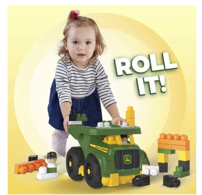 Mega Bloks John Deere Dump Truck