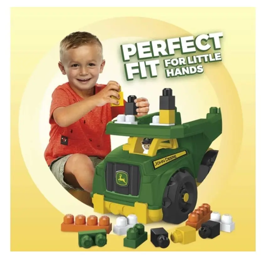 Mega Bloks John Deere Dump Truck