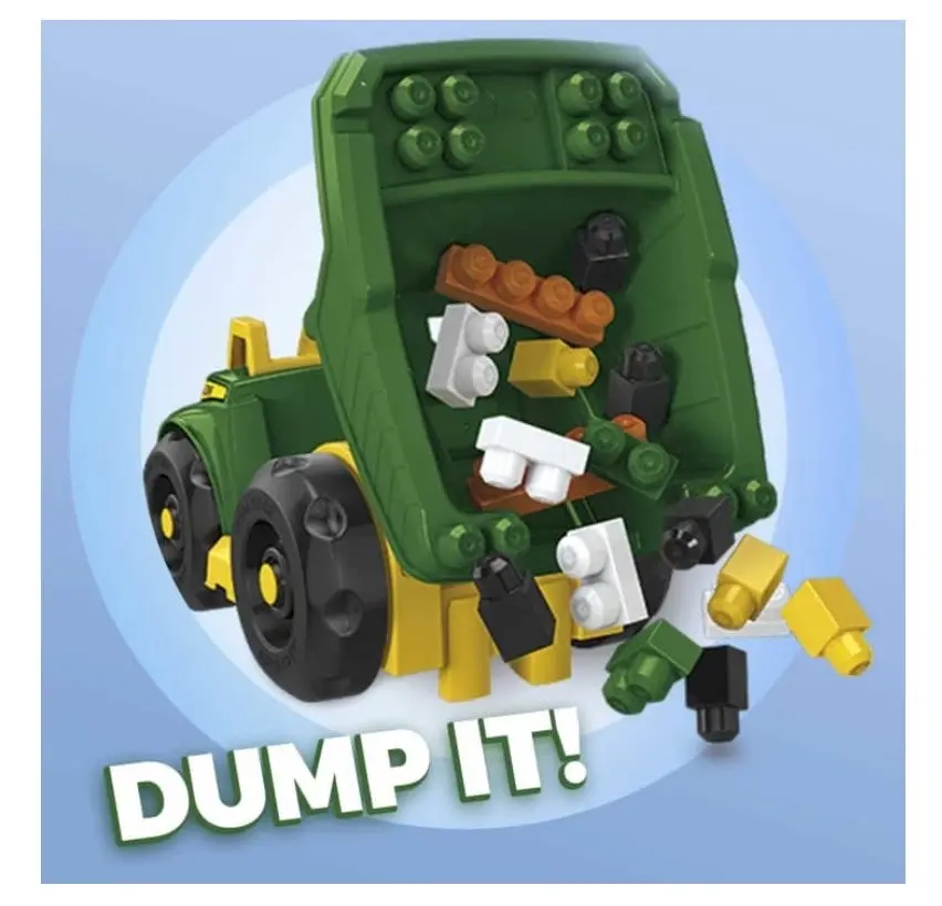 Mega Bloks John Deere Dump Truck