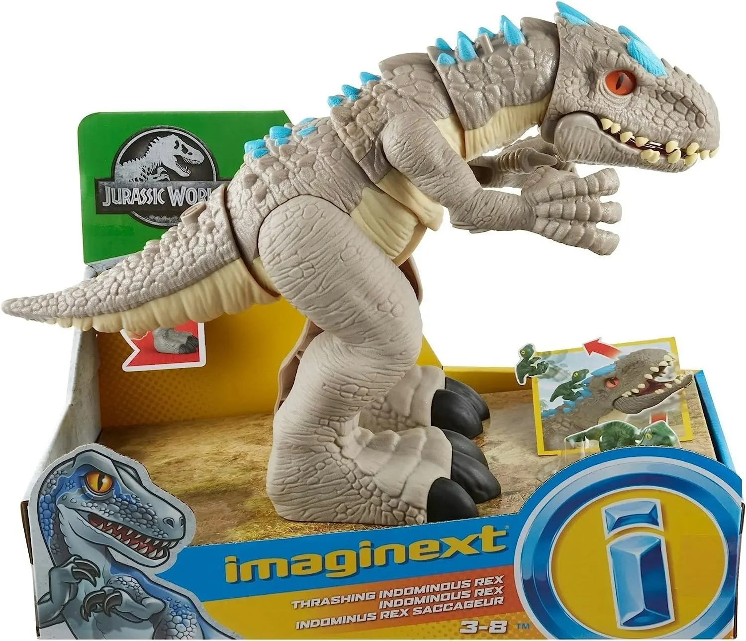 Imaginext Jurassic World Indominus Rex Dinosaur