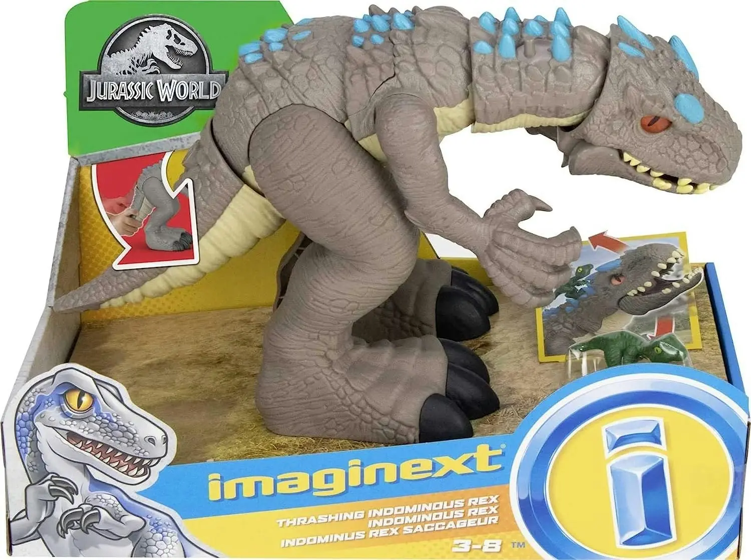 Imaginext Jurassic World Indominus Rex Dinosaur