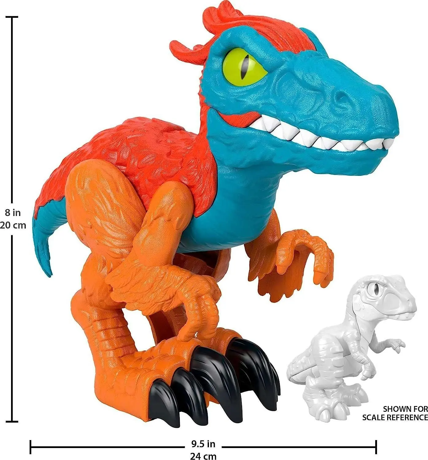 Imaginext Jurassic World Dominion Pyroraptor XL Poseable Dinosaur