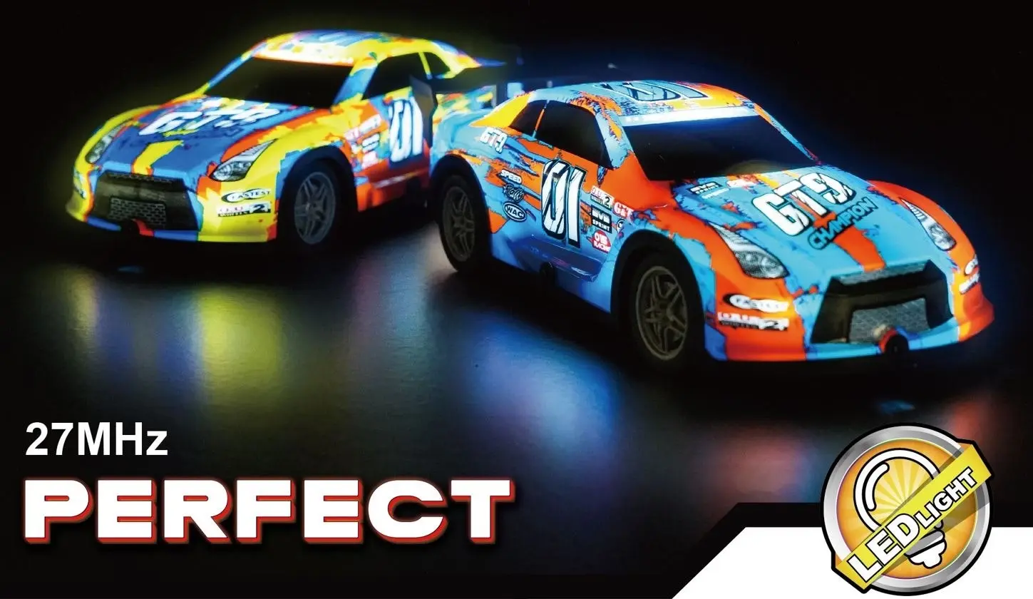 1:24 RC Light-Up Rally Car