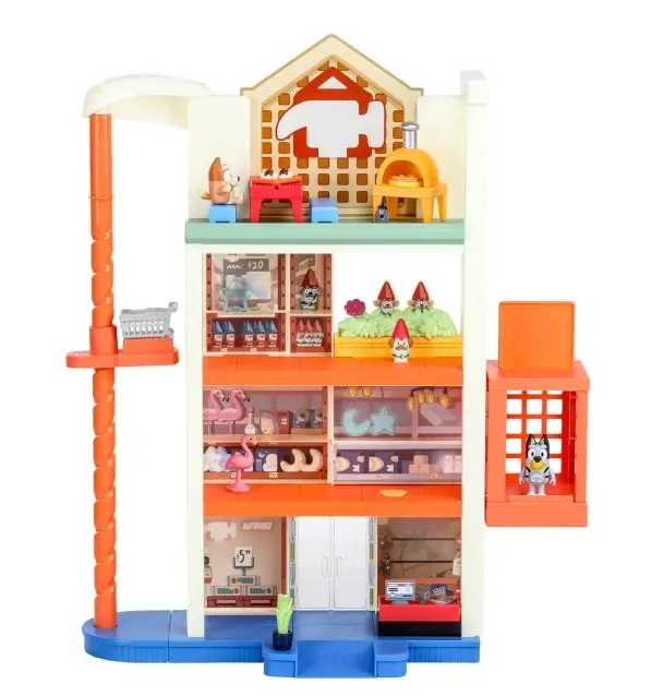 Bluey Hammerbarn Shopping Playset