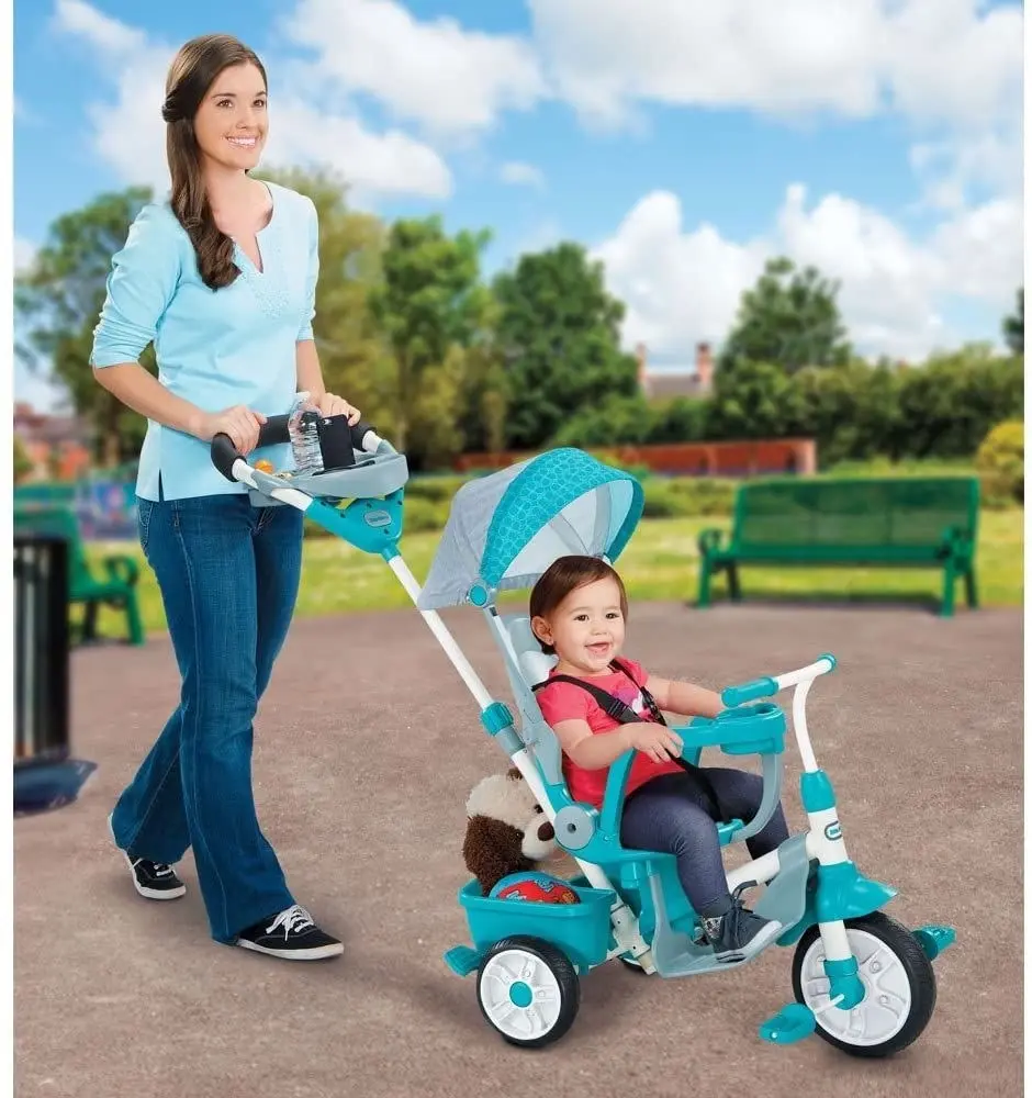 Little Tikes Perfect Fit 4-in-1 Trike Teal