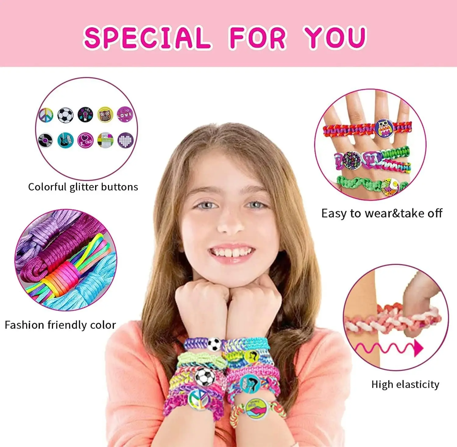 Friendship Bracelet Making Kit