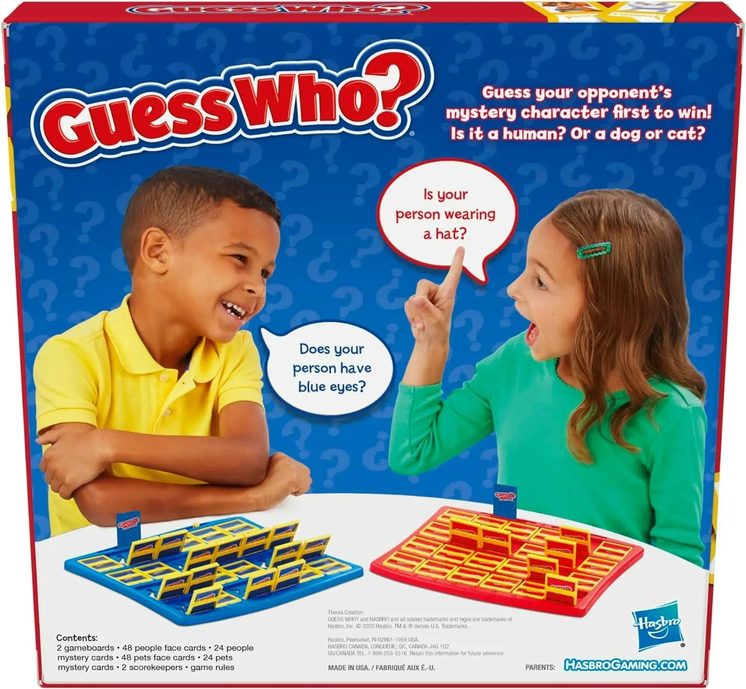 Guess Who? Grab and Go Game