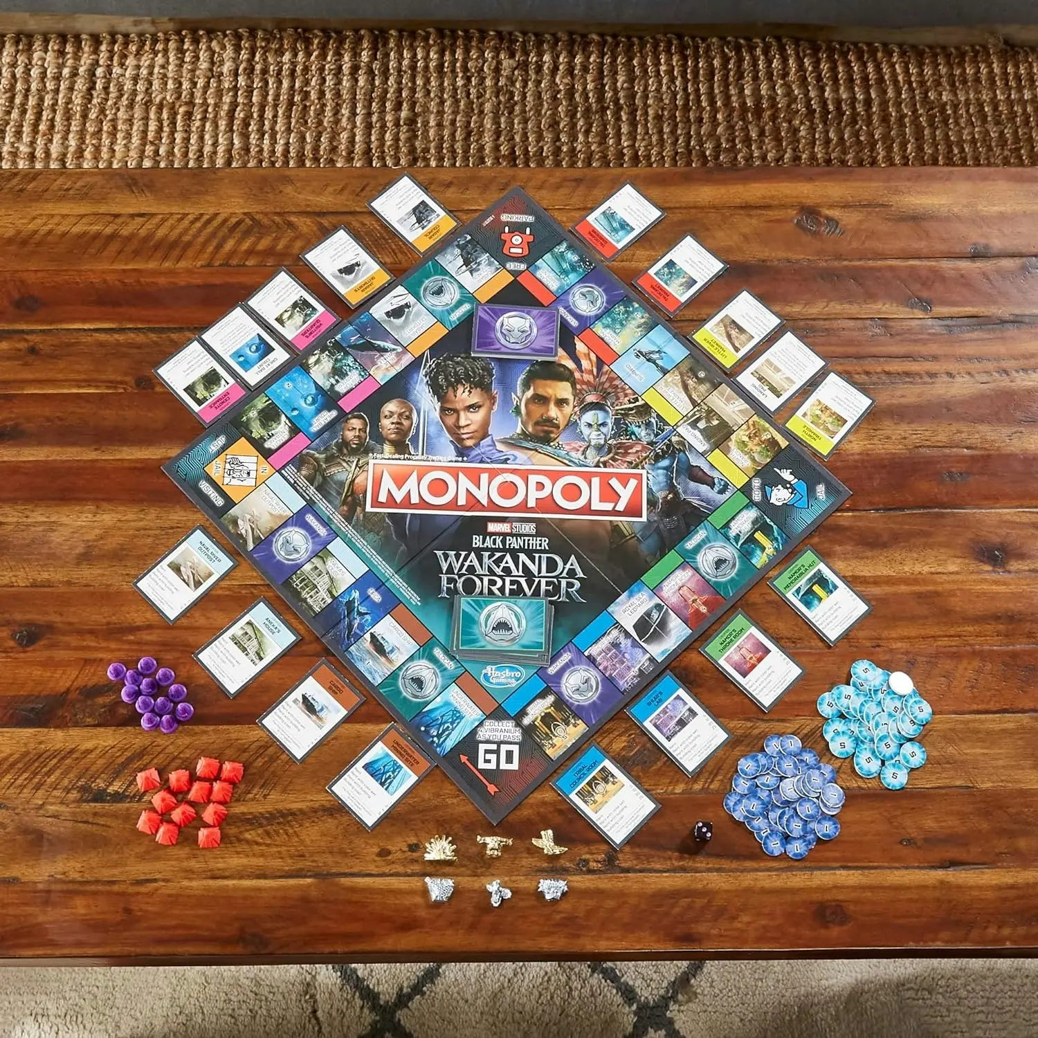 Monopoly: Marvel Studios' Black Panther: Wakanda Forever Edition Board Game