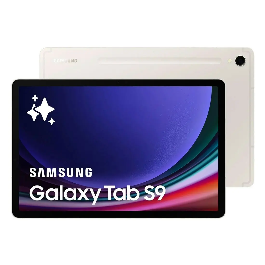 Samsung Galaxy Tab S9 5G (11'', 256GB/12GB, Tel, SM-X716BZ) - Beige