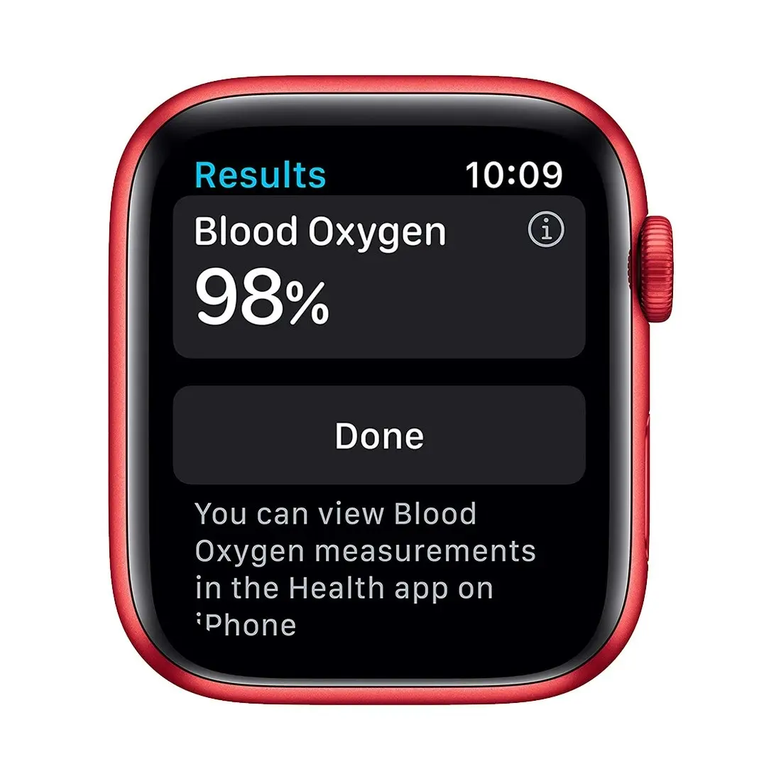 Apple Watch Series 6 40mm (Product) Red Aluminium Case w/ Red Sport Band GPS + Cellular [Refurbished] - As New