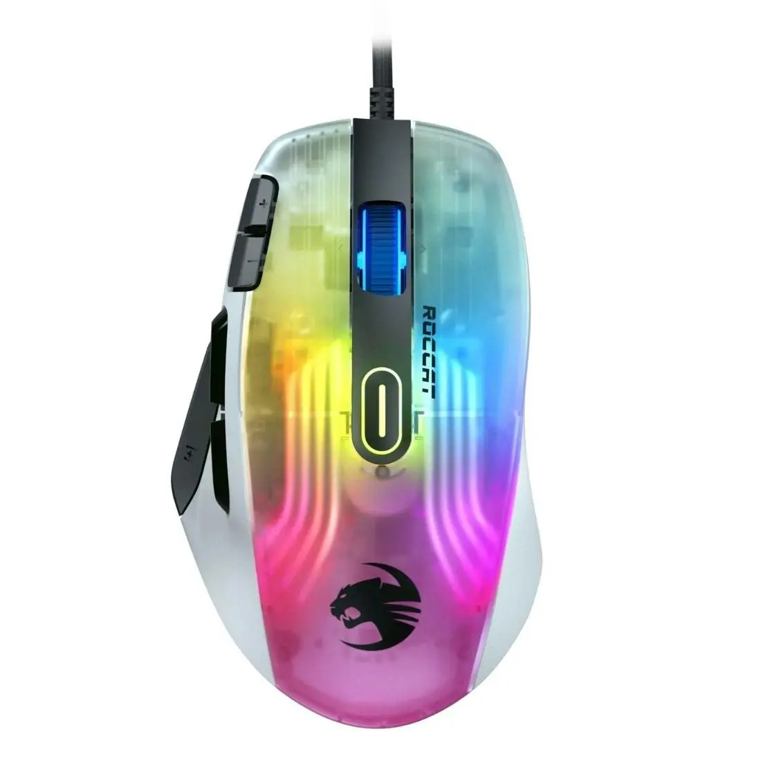 Roccat Kone XP Ergonomic Performance 3D Lighting RGB Wired Gaming Mouse - White