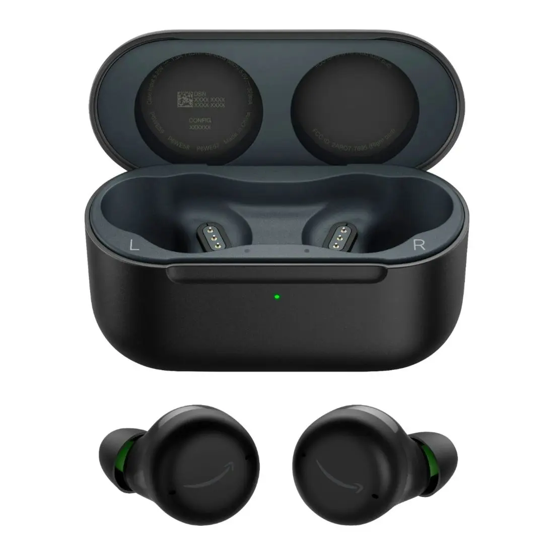 Amazon Echo Buds (2nd Gen) True Wireless Bluetooth Active Noise Cancellation Earbuds - Black