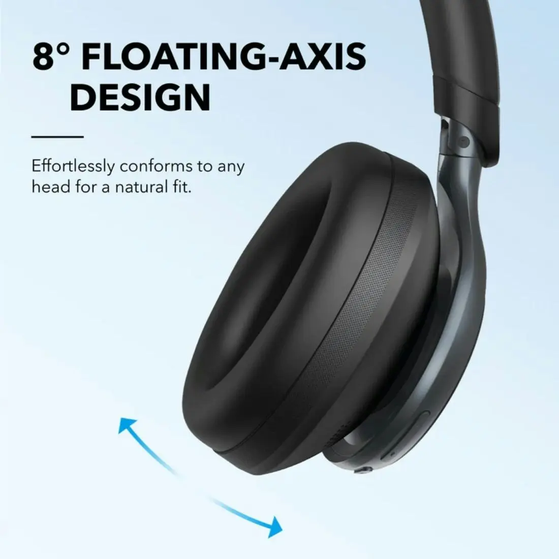 Soundcore Space One Noise Cancelling Headphones - Black