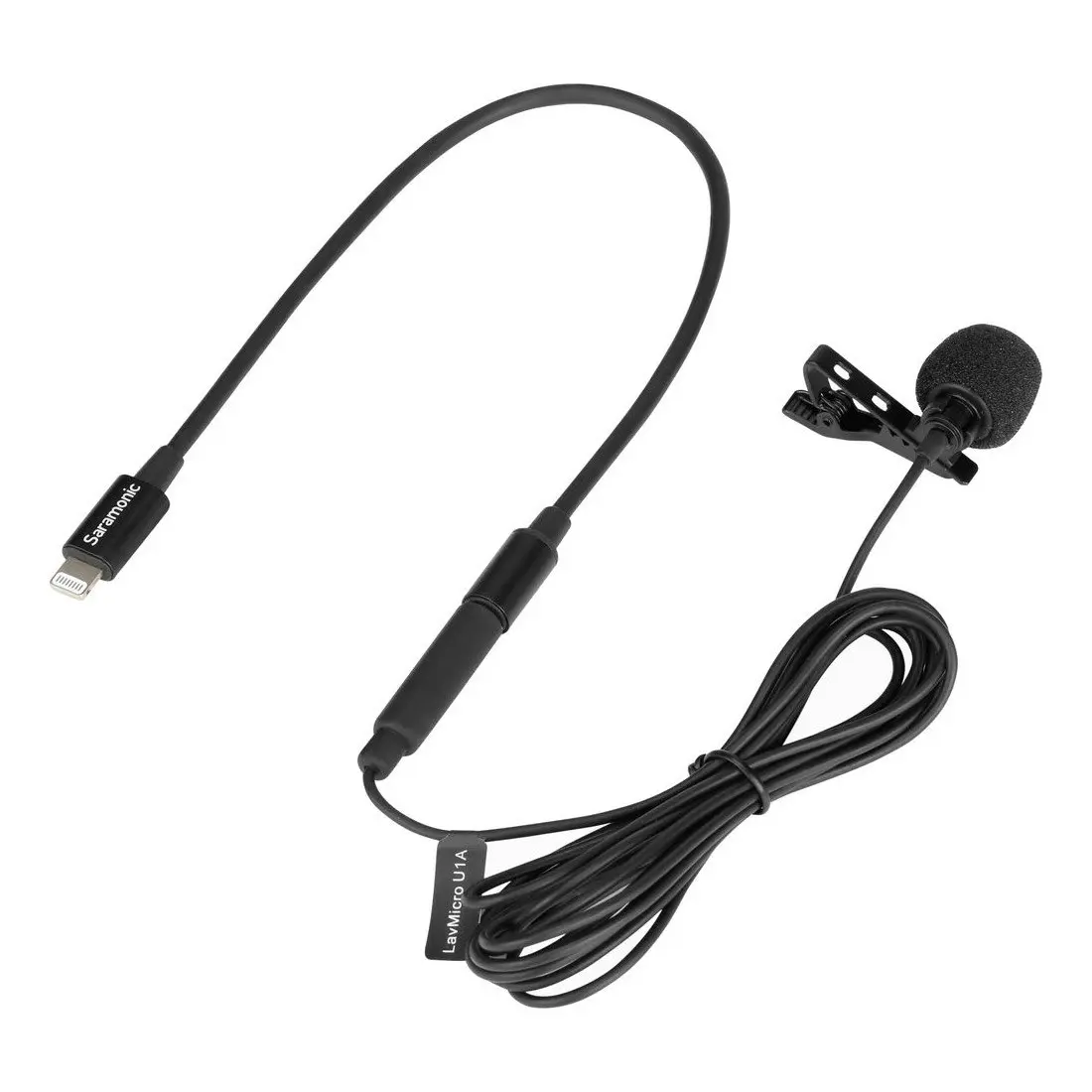 Saramonic LAVMICRO U1A Lapel Microphone (Lightning connector)