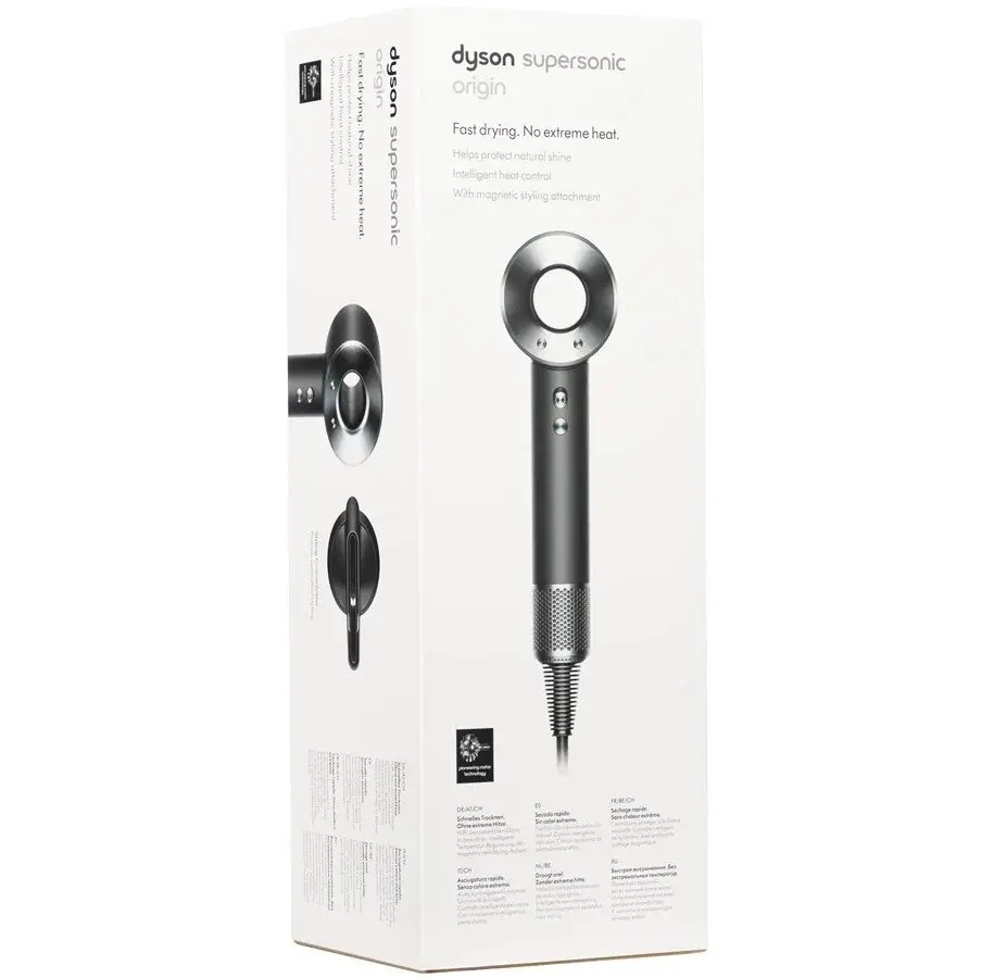 Dyson Supersonic Origin HD07 Lite Hair Dryer - Black/Nickel