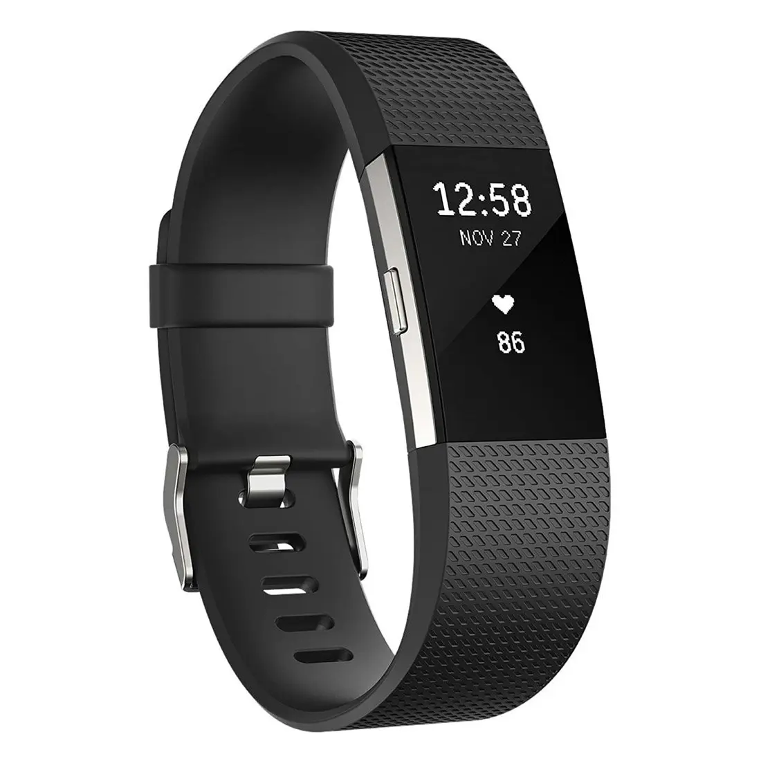 Fitbit Charge 2 Sports Band Large FB160SBBKL - Black