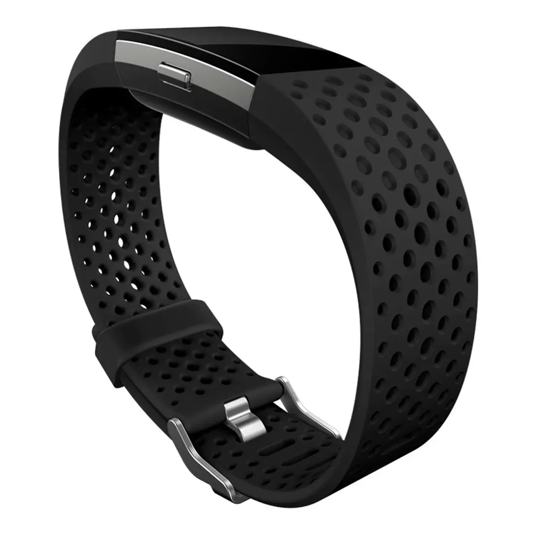 Fitbit Charge 2 Sports Band Large FB160SBBKL - Black