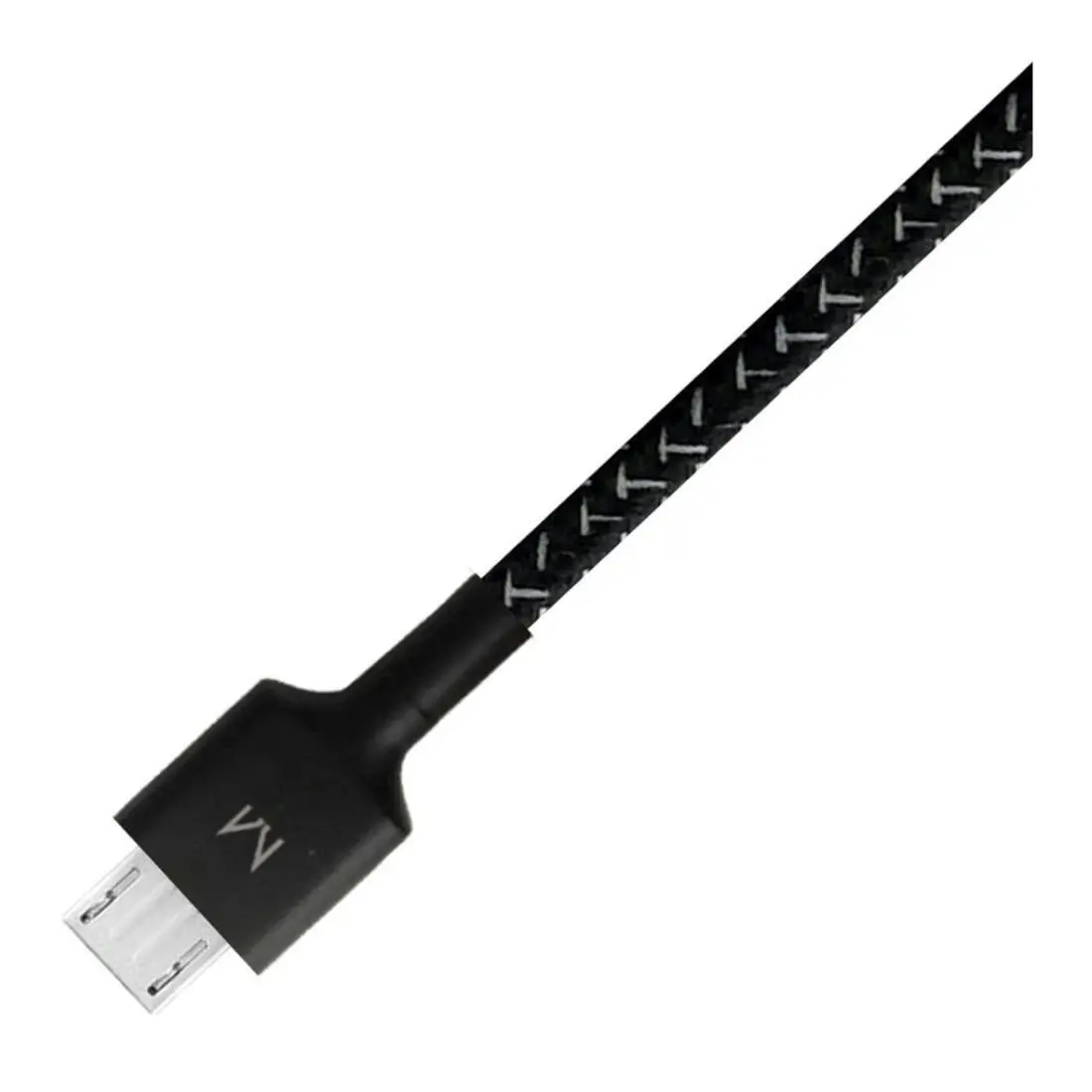 Moyork Cord+ 2m USB-A to Micro USB Nylon Cable - Raven Black