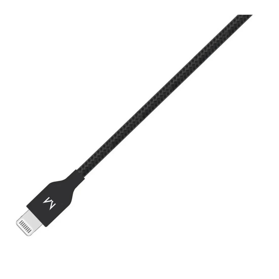 Moyork Cord 1.5m USB-A to Lightning Nylon Cable - Raven Black