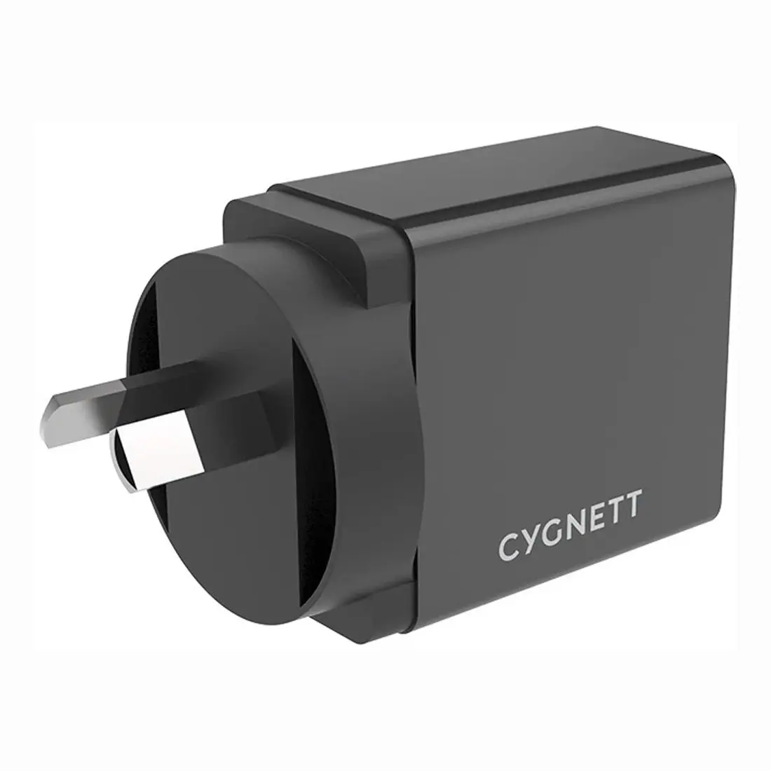 Cygnett PowerPlus 12W Wall Charger + 1.5M Lightning to USB-A Cable (MFi-Certified) - Black