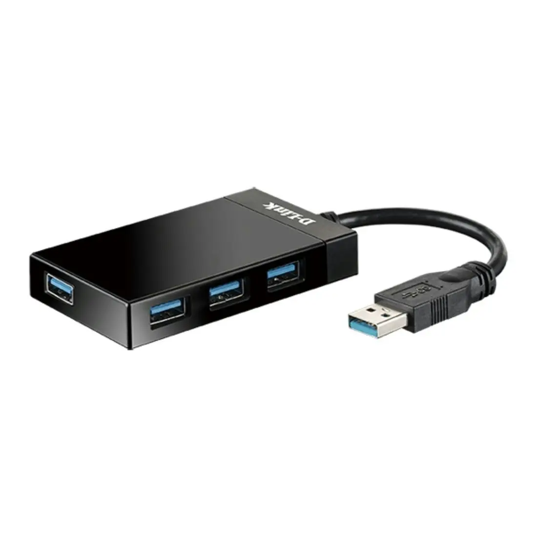 D-Link DUB-1341 4 Port Super Speed USB 3.0 Hub - Black