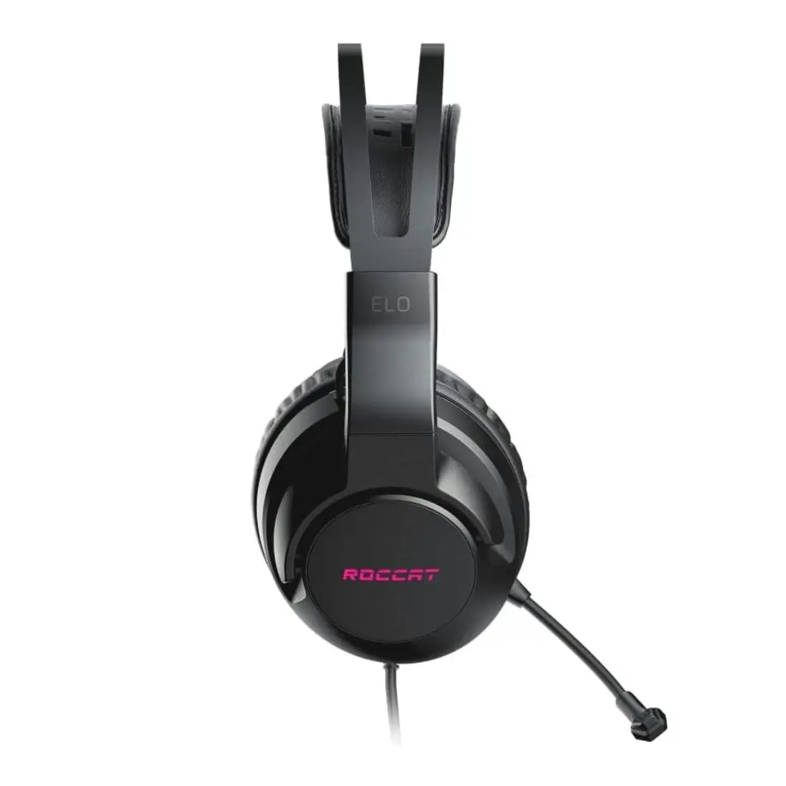 Roccat Elo 7.1 USB Surround Sound RGB Gaming Headset for PC - Black