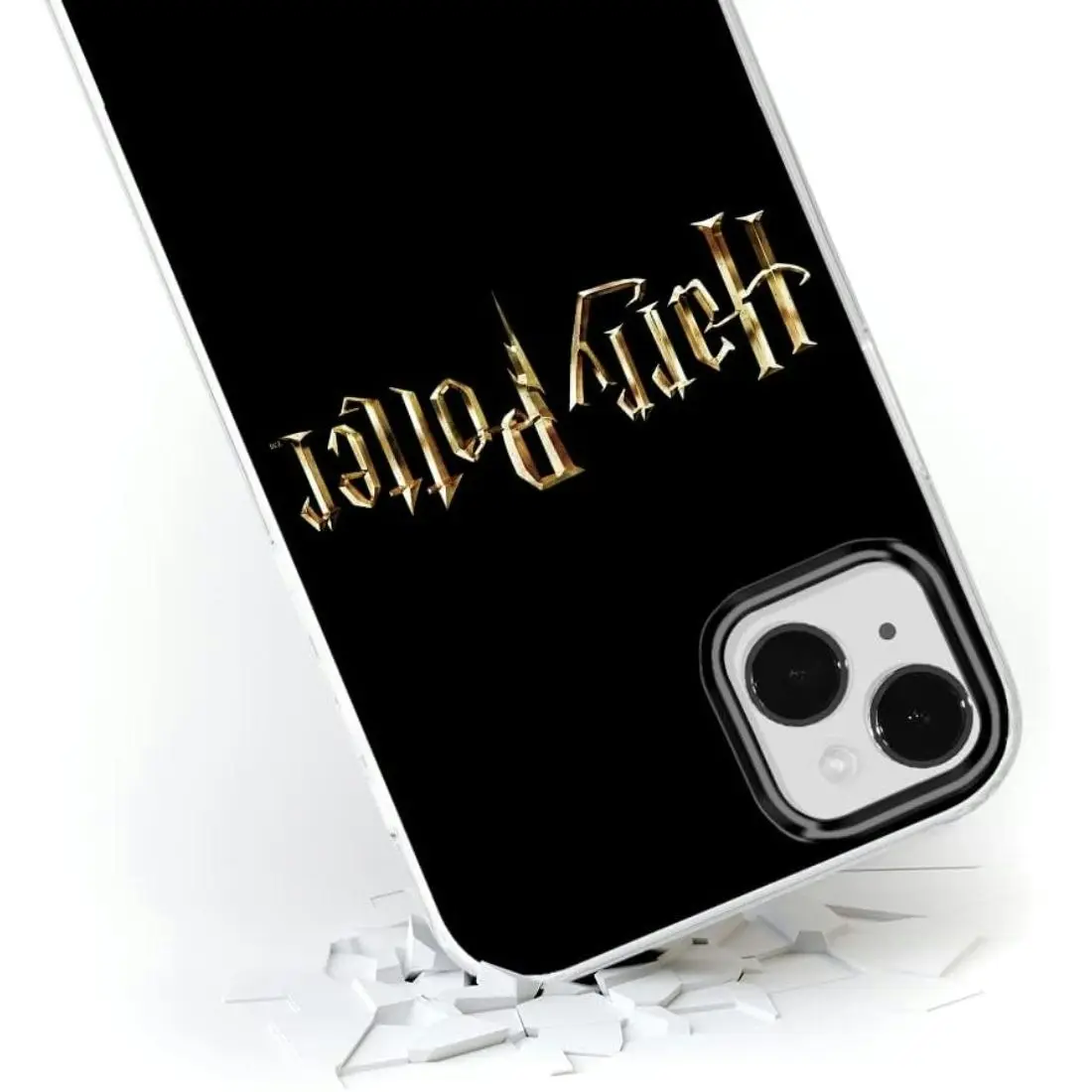 ERT Group Harry Potter 045 Licensed Phone Case iPhone 14 - Clear/Black