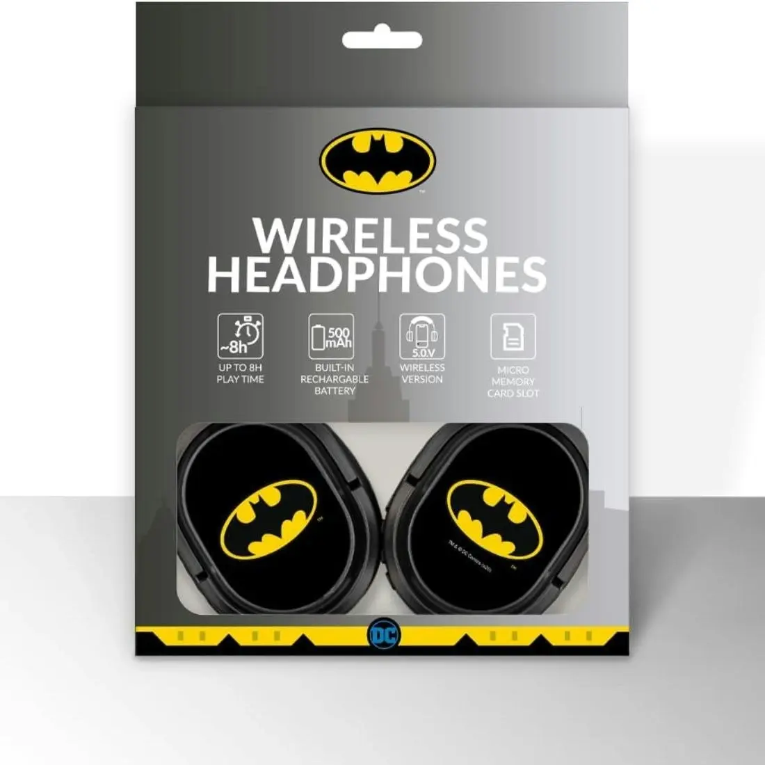 ERT Group DC Batman 002 Wireless Headphones - Black