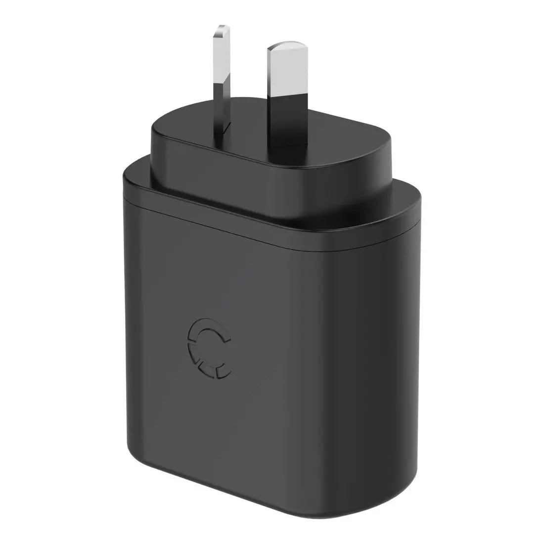 Cygnett Powerplus 32W USB-C PD Dual Port Wall Charger CY3615POFLW - Black