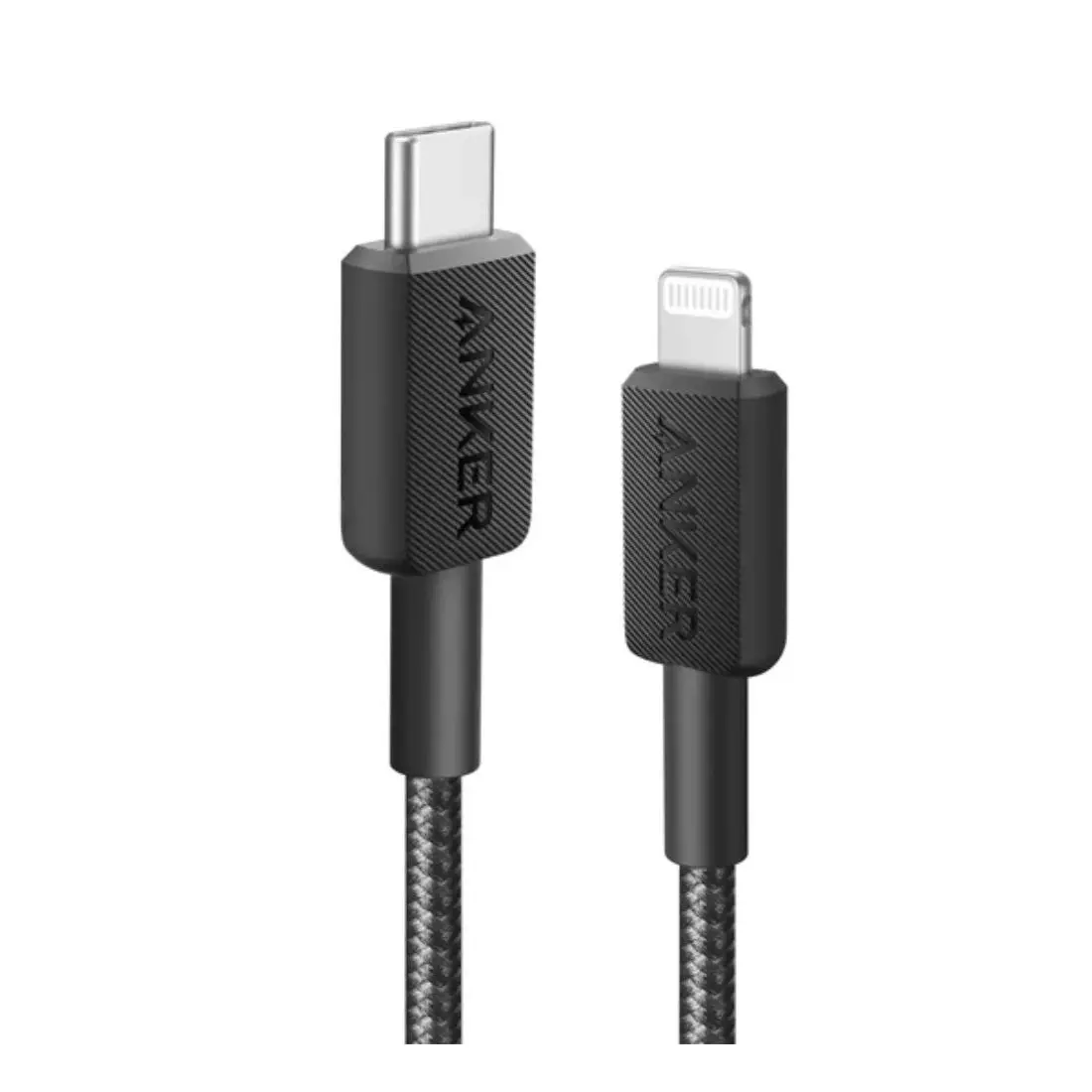 Anker 322 USB-C to Lightning Cable (1.8m Braided) - Black