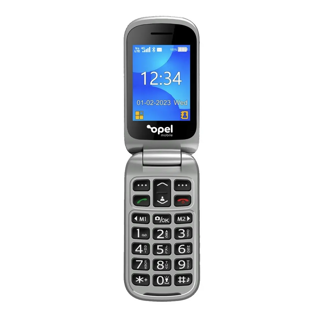 Opel FlipPhone 6 (2.4'', Keypad) - Black