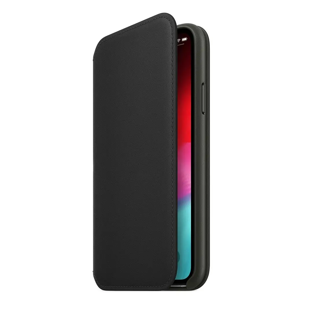 Apple iPhone XS Max Leather Folio - Black