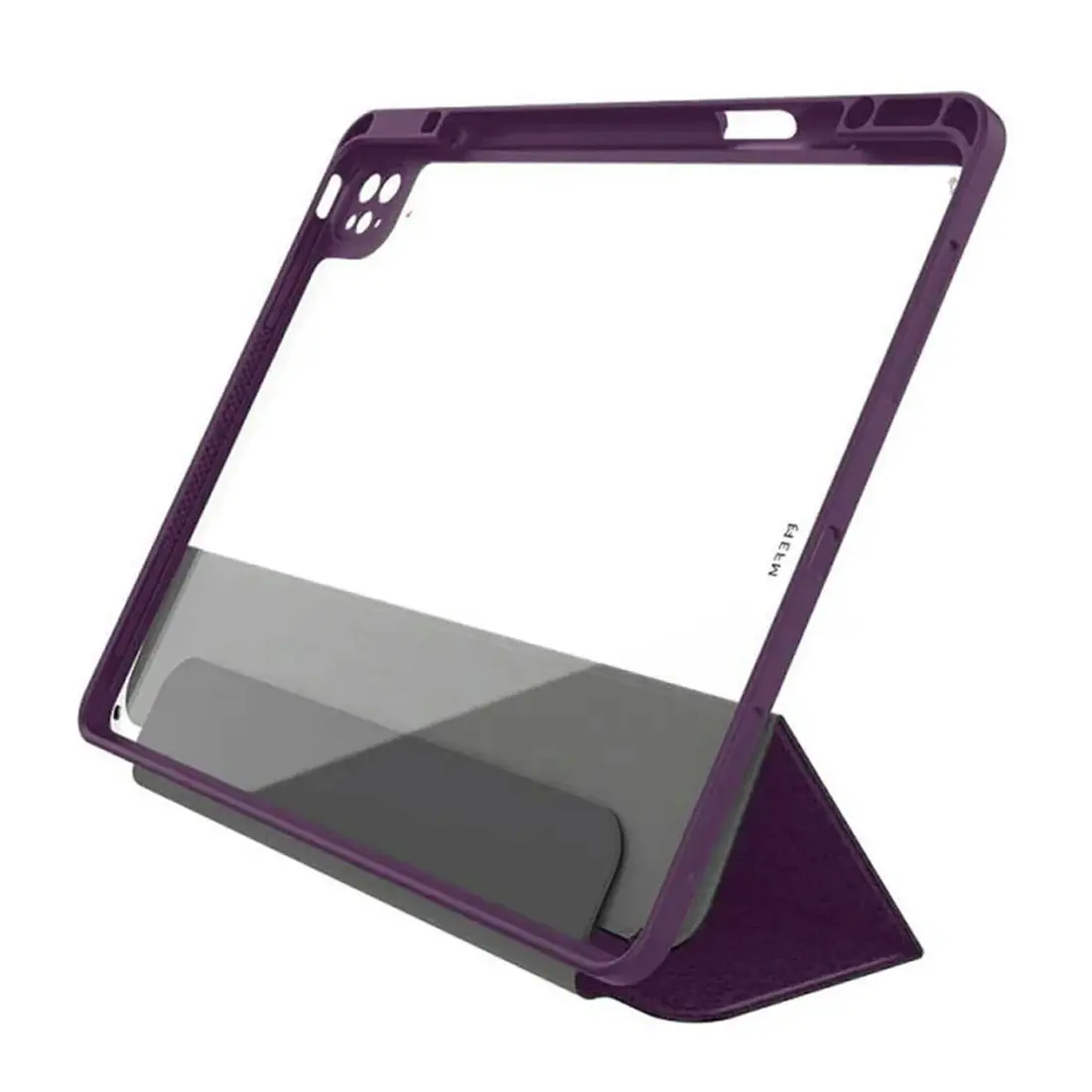 EFM Aspen Folio Case Armour with D3O & Leather for iPad 10.2 - Purple