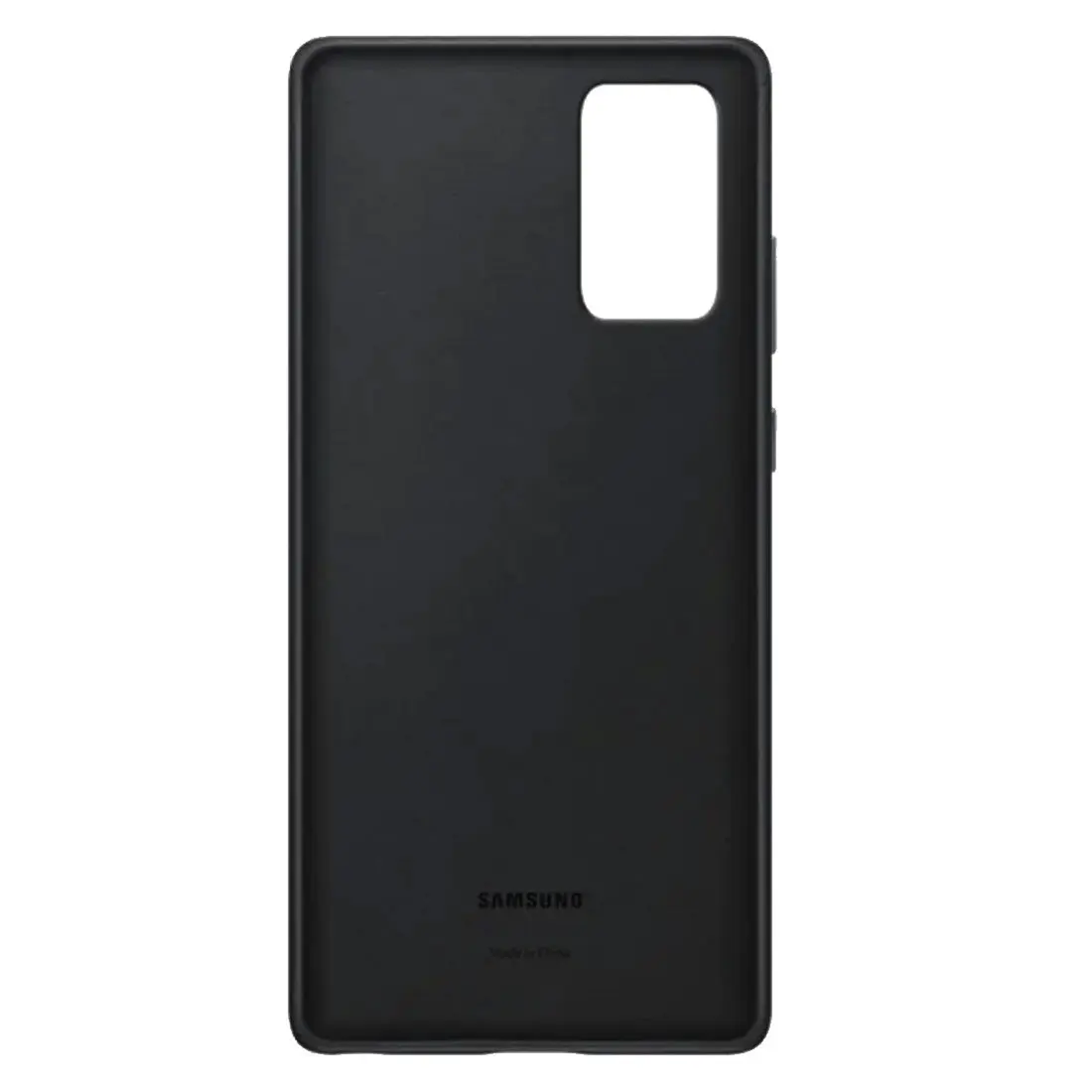 Samsung Galaxy Note 20 Leather Cover - Black